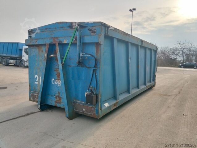 Контейнер с крюковым захватом  CONTAINER SCARRABILE USATO CON COPERCHIO