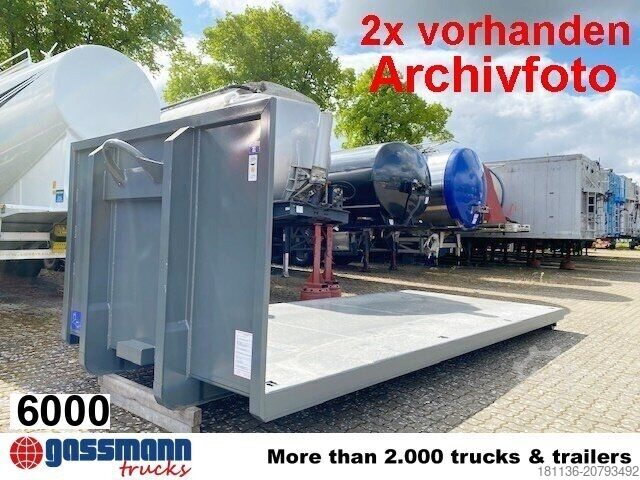 Контейнер с крюковым захватом  Abrollplattform 6.000mm, 2x vorhanden