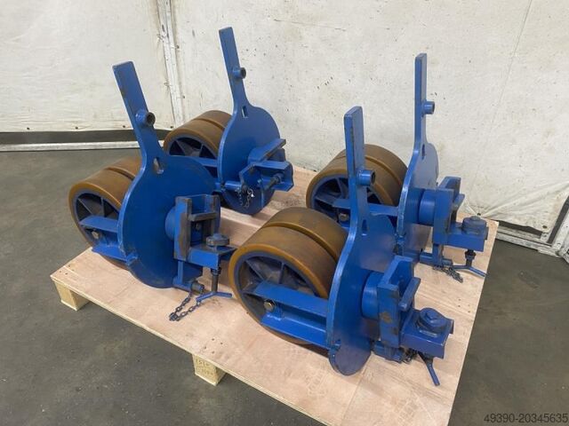 4 штуки контейнерных колес для ISO-контейнера, шасси для контейнера; ролики для контейнера, комплект vermutlich HAACON 