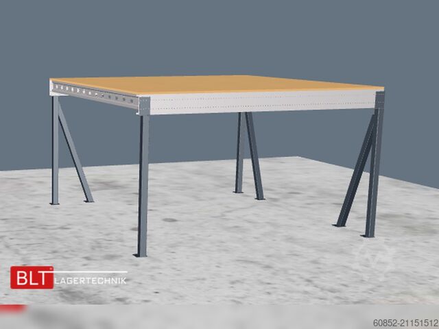 платформа хранения 5x5m Lagerbühne , Belastung : 500kg/qm Unterkante: 2,5m , ca. 25qm Systembühne