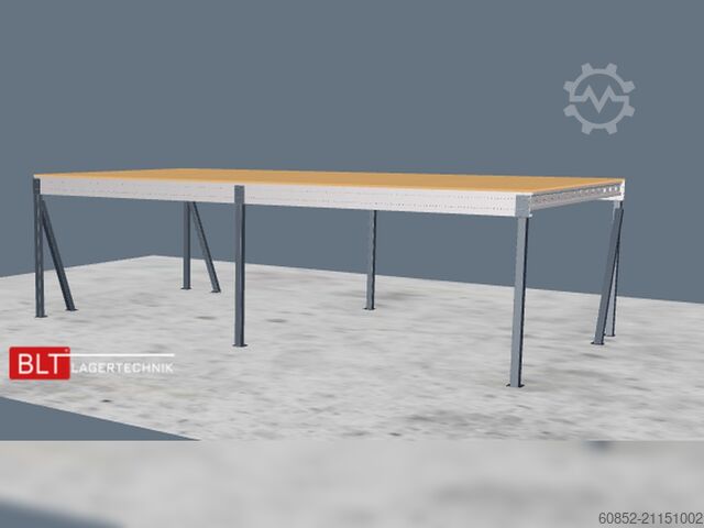 платформа хранения 5x10m Lagerbühne , Belastung : 500kg/qm Unterkante: 2,5m , ca. 50qm Systembühne