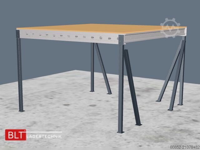 платформа хранения 5x5m Lagerbühne , Belastung : 500kg/qm Unterkante: 3m ,ca. 25qm , Systembühne
