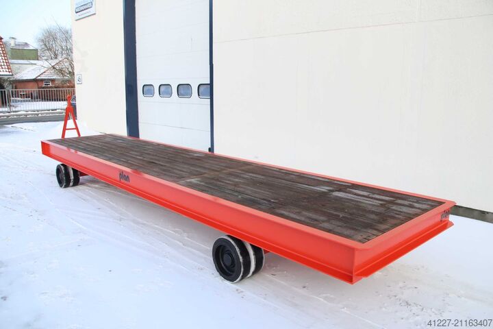 Тяжелый транспортный тележка 15 тонн Plan 10