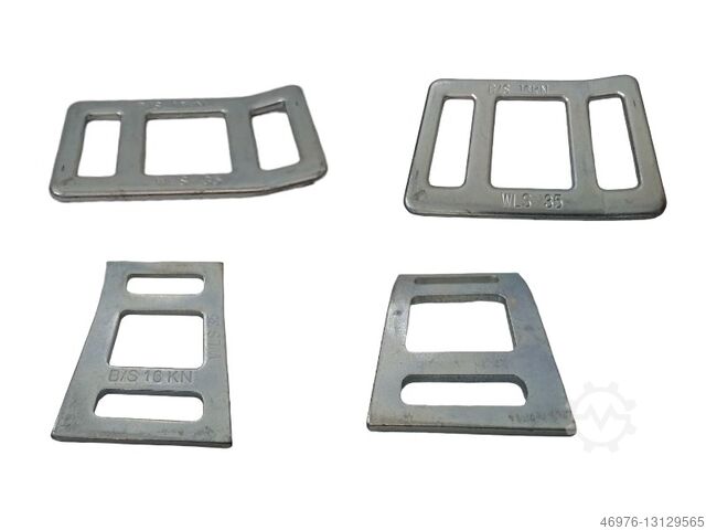 Застежка с двойной планкой Транспортный замок Doppelstegverschlüsse / 100 Stck. / für 35 mm Gurtband