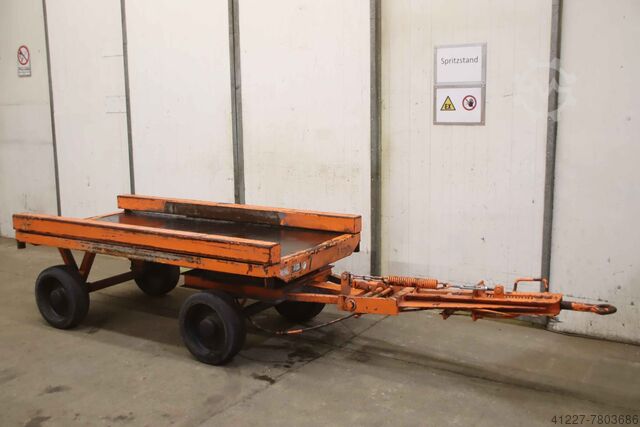 Сверхмощная транспортная тележка 5 тонн KTS DSL gebremst