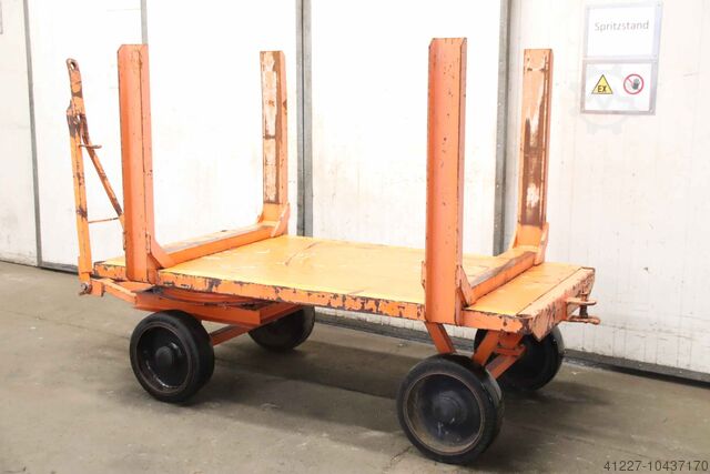 Сверхмощная транспортная тележка 5 тонн KTS DSL 2000/1115/H610 mm