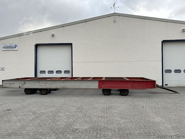 Сверхмощная транспортная тележка 100 тонн Plan 80-8/100