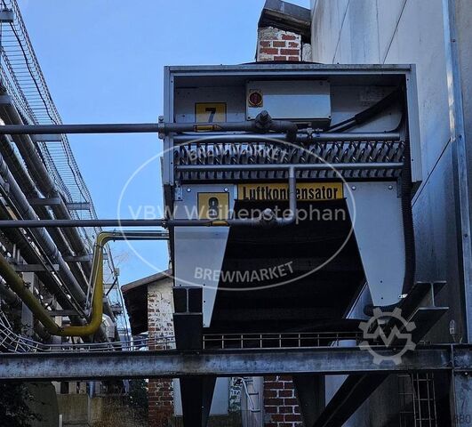 Воздушный конденсатор для аммиака  