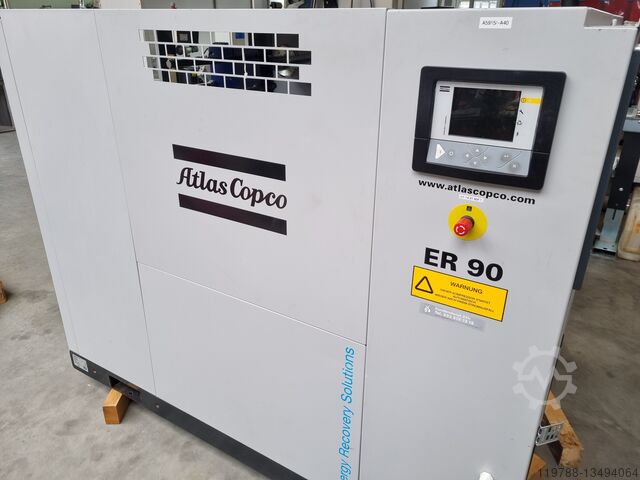 Установка рекуперации тепла, WRG Atlas Copco Wärmerückgewinnung ER 90