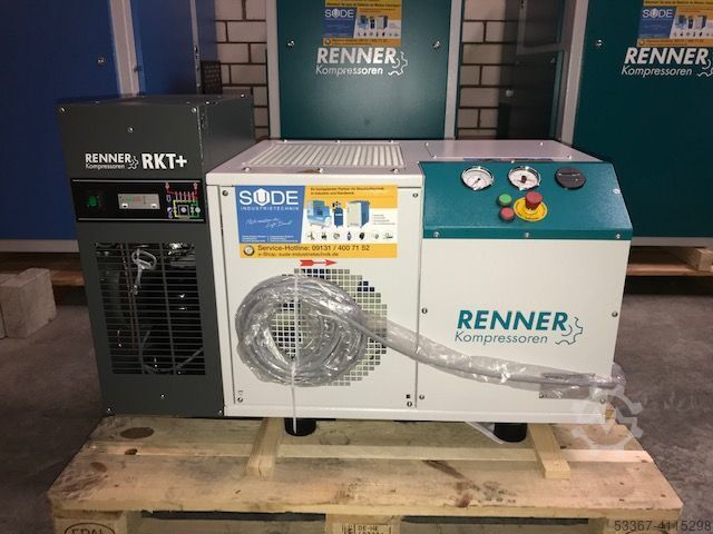винтовой компрессор мощностью 7,5 кВт с сушилкой Renner RSK-B 7,5 - 10 bar