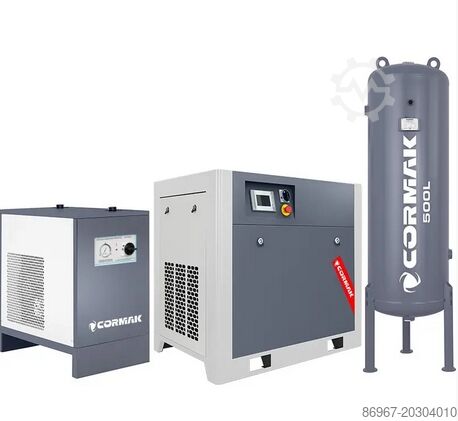 Комплект компрессор + осушитель + вертикальная ёмкость CORMAK LUFT 1500 INVERTER + N20S + BUTLA 500L