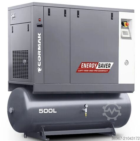 LUFT 1000 VSD+PM COMPACT + бак 500 л CORMAK LUFT 1000 VSD+PM COMPACT +500l tank