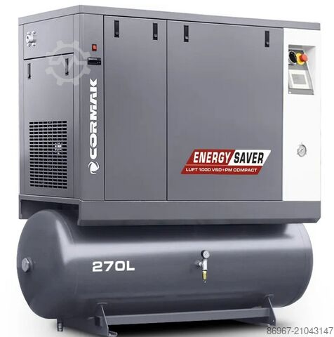 LUFT 1000 VSD+PM COMPACT+БАК 270 Л CORMAK LUFT 1000 VSD+PM COMPACT +270l tank