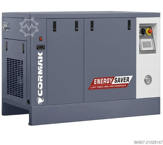 Винтовой компрессор с осушителем CORMAK LUFT 1500 VSD+PM COMPACT