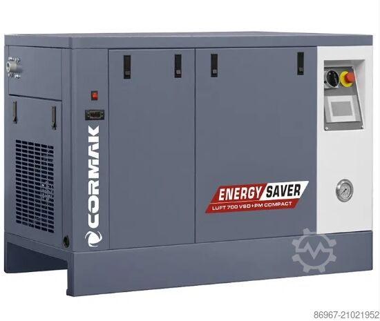 Винтовой компрессор с осушителем CORMAK LUFT 700 VSD+PM COMPACT
