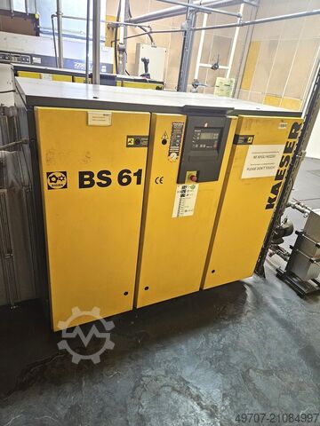 Винтовой компрессор 37 кВт 6,1 м³/мин 8 бар Kaeser BS61 37kw 6,1m3/h  7,5bar screwcompressor