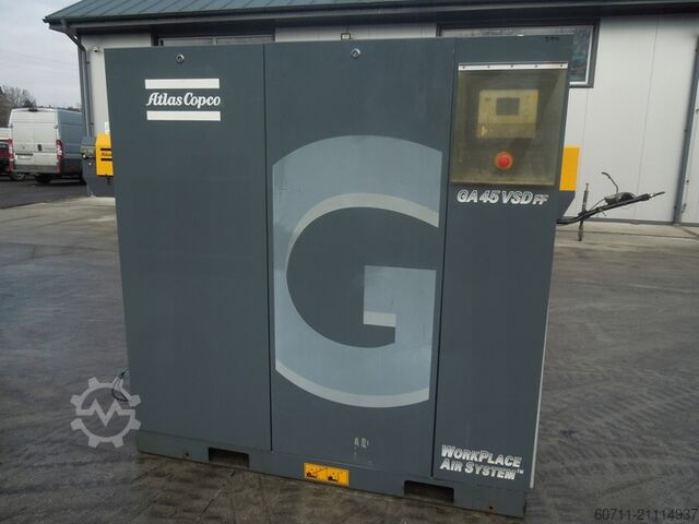 винтовой компрессор ATLAS COPCO GA45VSDFF