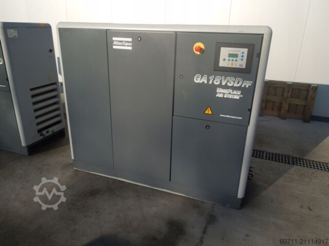 винтовой компрессор Atlas Copco GA18VSDFF