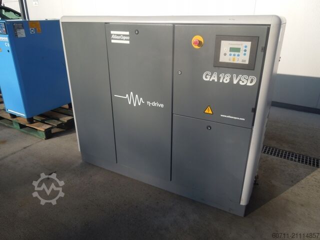 винтовой компрессор Atlas Copco GA18VSD