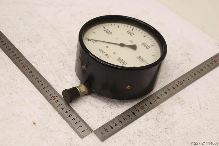 Манометр 0 - 0,1 бар / 0-1000 мм вод. ст. TGL Ø 160 mm  0-1000  mmWs