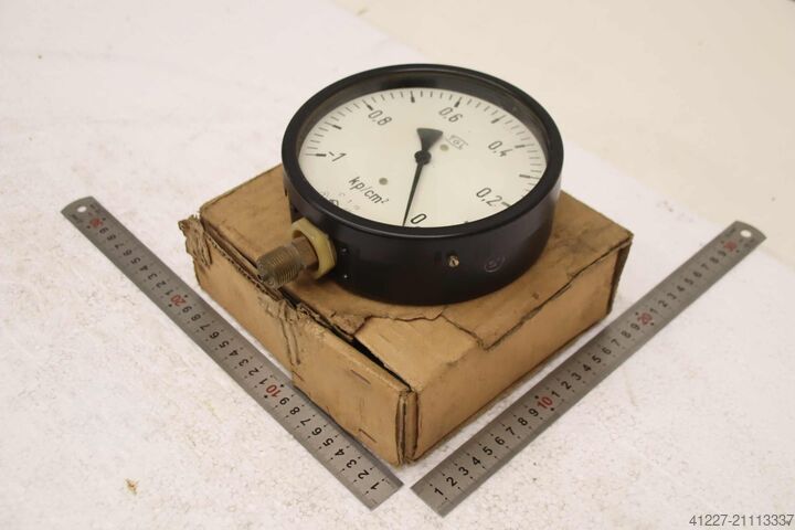 Манометр -1–0 бар / -1–0 кгс/см² TGL 1/BM 20/2 160Ø  -1-0 kp/cm²