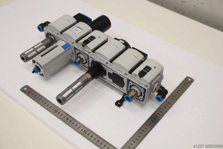 Обслуживающий блок фильтр-регулирующий клапан Festo MS6-EM1-1/2-S  M56-EE-1/2-V24-S