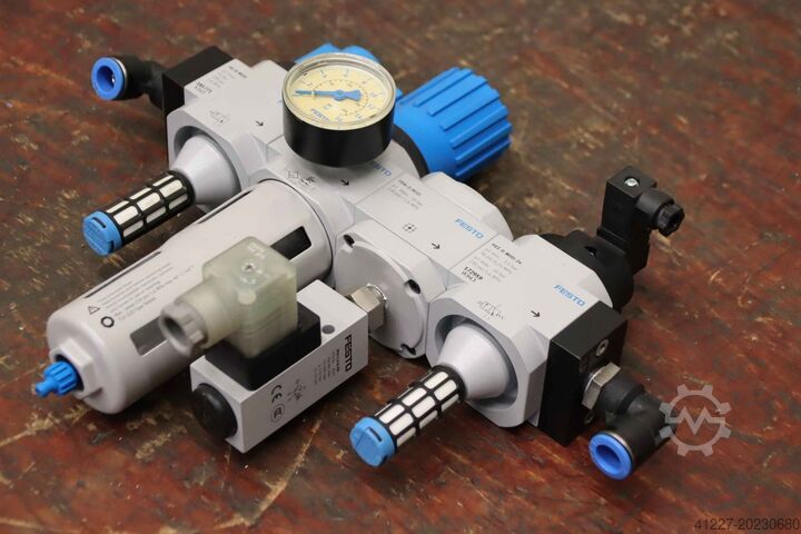 Обслуживающий блок фильтр-регулирующий клапан Festo Santenberg D-MIDI