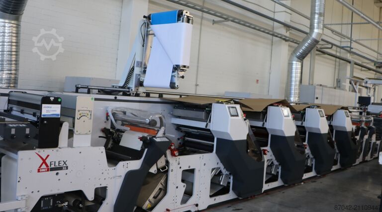флексографская печатная машина OMET X6 530 offset 4 + 3 Flexo