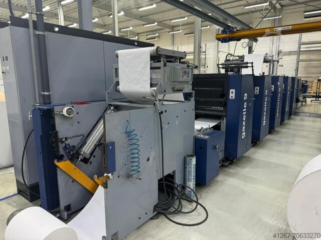 Ротационная печатная машина Drent Gazelle 9