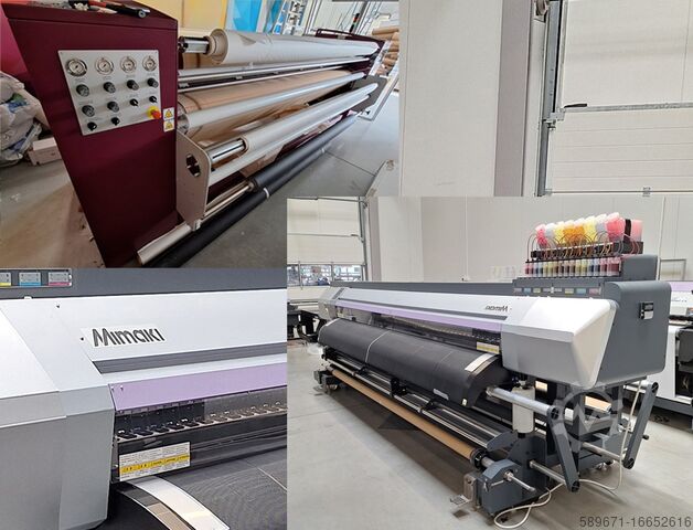 каландр Montiantonio 72-3600 + Mimaki Jv5 320s gratis