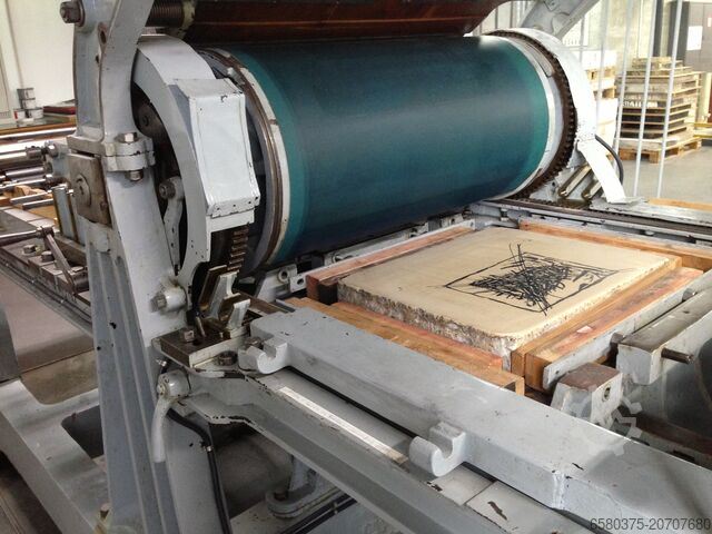 Литографский скоростной пресс / Пресс для каменной печати Faber & Schleicher Lithoschnellpresse / Lithography