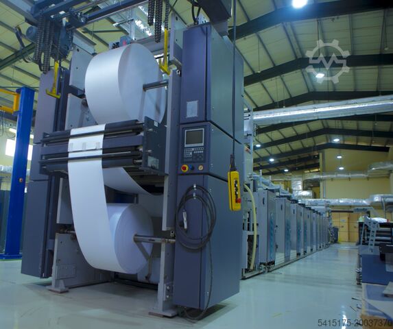 Müller Martini A74 – 10-цветная рулонная офсетная машина MÜLLER MARTINI A 74