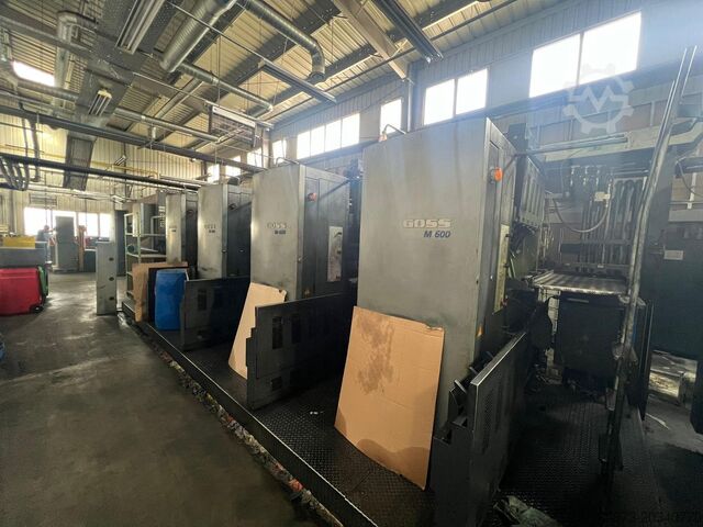 Печатная офсетная машина, рулонная GOSS M 600 C