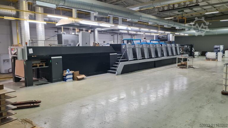 офсетная печатная машина Heidelberg XL 106-8+L(X4) Hybrid+CutStar