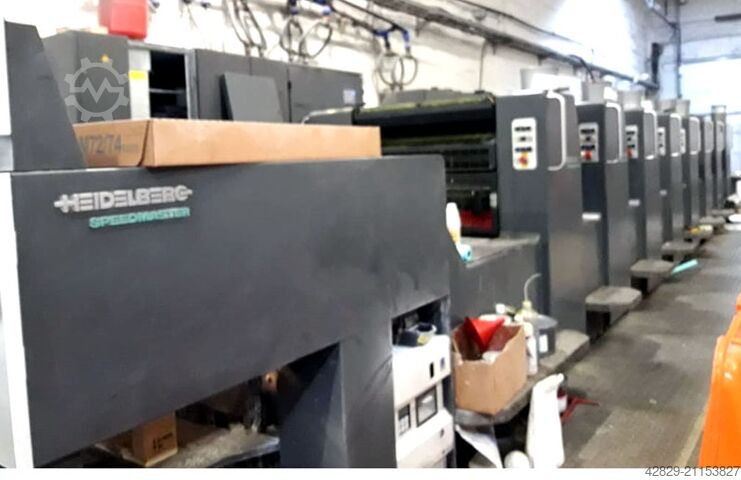 офсетная печатная машина Heidelberg SM 74-8