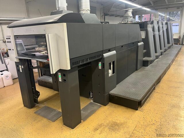 офсетная печатная машина Heidelberg CD 74-5-P3+L(X2)-C Axis Control
