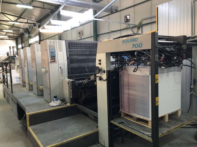 офсетная печатная машина Man Roland 704