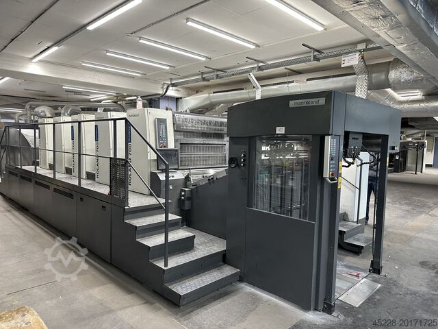 ЛИСТОВАЯ ОФСЕТНАЯ ПЕЧАТНАЯ МАШИНА MAN Roland R 704 3B LV Direct Drive