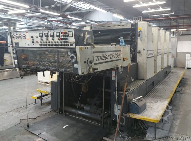 Офсетная печатная машина Miller TP 104-4