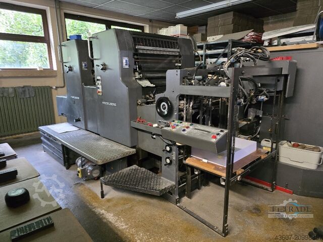 Двухкрасочная офсетная машина Heidelberg MOZP-S