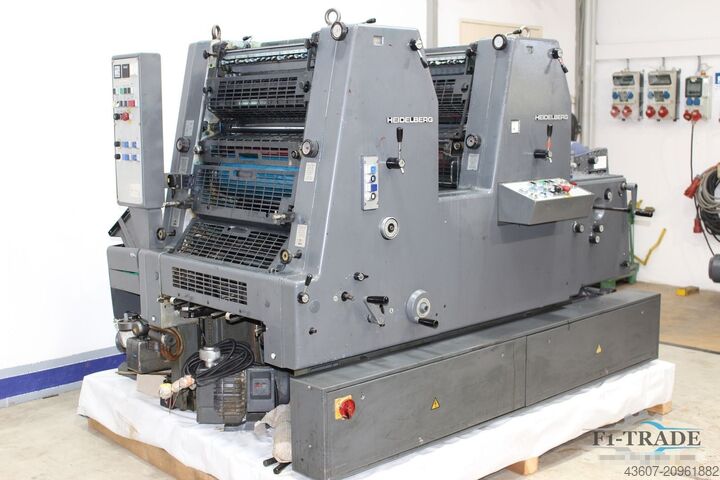 Двухкрасочная офсетная машина Heidelberg GTOZP-52+ N+P