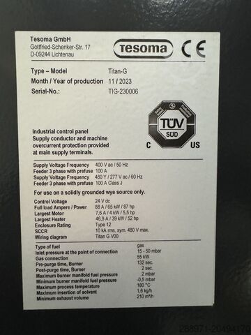 трафаретная печатная машина Tesoma Titan