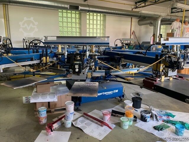 трафаретная печатная машина M&R Sportsman EM1210