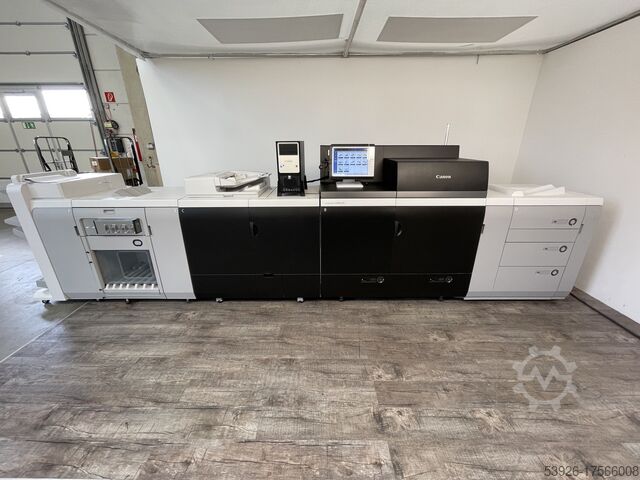 Машина для производства красок Canon imagePRESS C9010VP aus 2021 inkl. Fiery, Stacker H1, Bros-Finisher