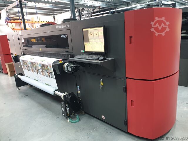 цифровая печатная машина efi Vutek H2000 Pro UV Hybrid Printer 7pl / 1000 dpi Ultradrop : Action !!!!!