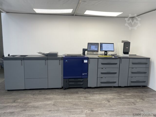 Цифровая печатная машина Konica Minolta AccurioPress C4070 incl. Fiery, IQ-501, Finisher paper deck