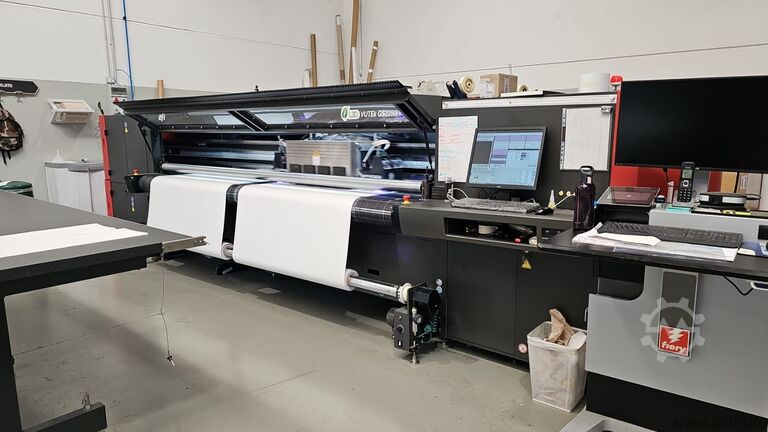 Цифровой принтер UV LED Hybrid 3,2 м EFI Vutek GS3250Lx Pro Ultradrop 55.000m² only!!!!
