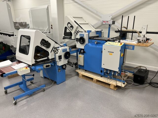 фальцевальная машина GUK FA 49/4 Folding Machine + GUK FA 49/4 Cross Folding Module