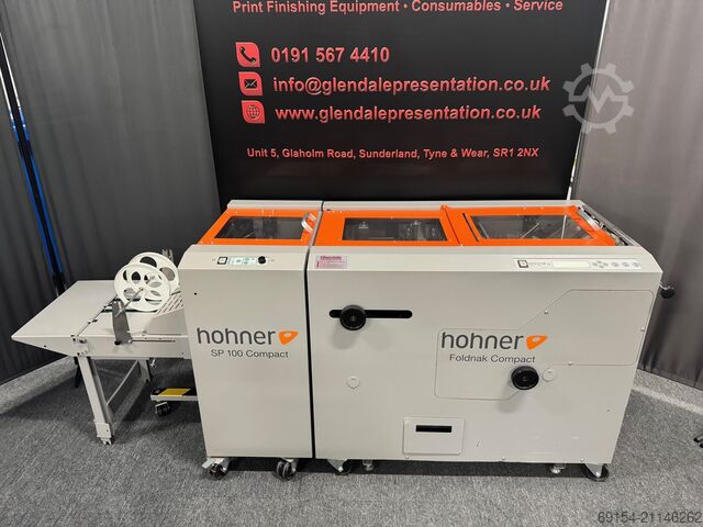 Брошюровщик с квадратным корешком Hohner Foldnak Compact