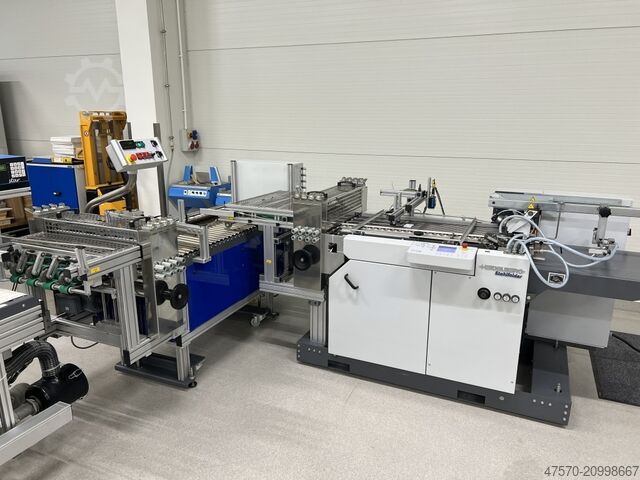 биговально-фальцевальная машина Heidelberg Stahlfolder + Popp Maschinenbau SRT + MWS